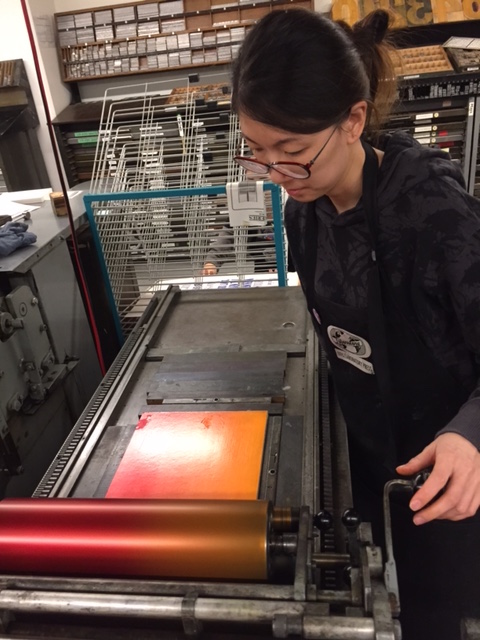 Introduction to letterpress student printing
